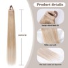 Ponytail Extensions 28'' Long Straight Ponytail Extension Synthetic Pony Tails