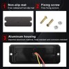 Sidaqi 1PCS Red LED Emergency Strobe Light Bar 12-24V 12