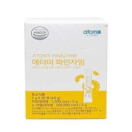 Atomy Pinezyme (30 packs) Pineapple flavor enzyme (AD) basic / 애터미 파인자임 (30포) 파인애플맛 효소(AD) 기본