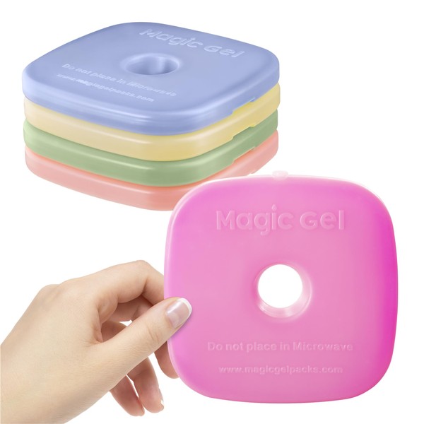 Magic Gel 5 x Ice Packs for Lunch Bags and