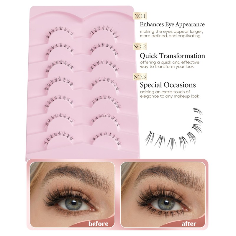 Bottom Lashes Bottom Eyelashes False Lower Lashes Fake Bottom Eyelashes