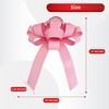 CarBowz Big Pink Car Bow, Giant 30" Bow, Non Scratch