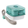 Rubbermaid Fasten Go Sandwich Kit, Sea Foam Green