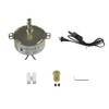 CHANCS Synchronous Turntable MotorTYC50 110V 5-6RPM with Flexible Coupling Connector,Cup