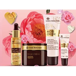 Yves Rocher Set Regenerador (Serum, Crema día-noche, crema manos y bálsamo labial)
