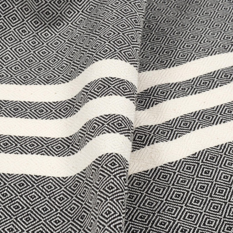 Hammetex Peshtemal Hand Towel, 100% Cotton, 95 x 185 cm,
