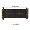 PCIE 3.0 X16 Extension Cable High Speed Flexible Cable Card
