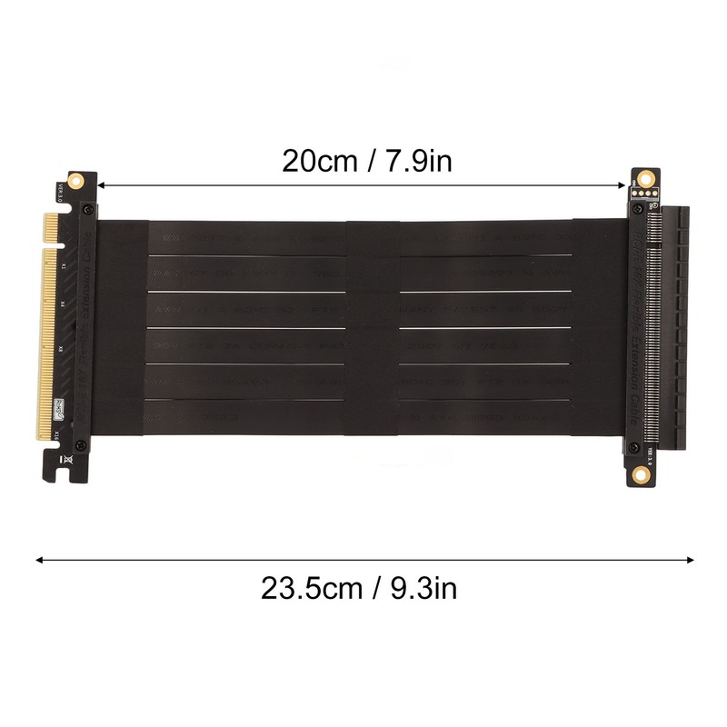 PCIE 3.0 X16 Extension Cable High Speed Flexible Cable Card