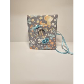 Fawn in the Forest Photo Album for Boy or Girl - Holds 100 4x6 Photos - Handmade boy - Holds 100 4x6 Photos - Handmade