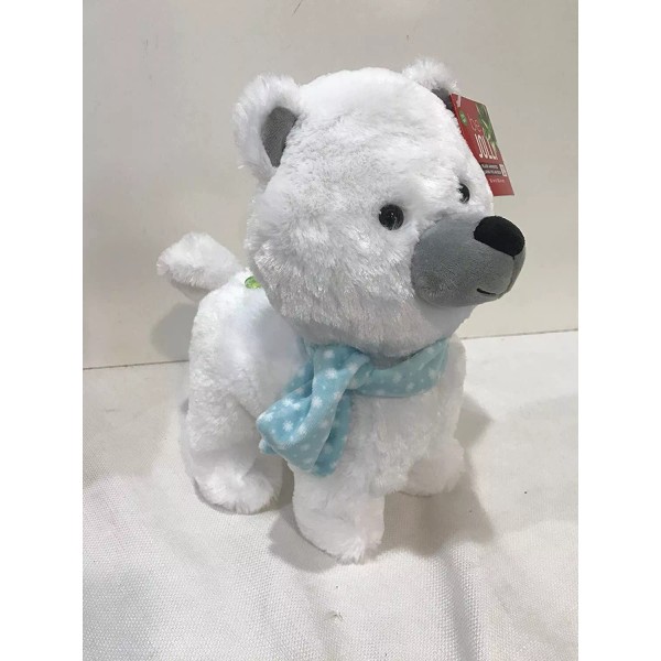 Generic Dancing Musical Animated Christmas Polar Bear Side Stepper Waddler