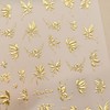 1 Sheet Flowers Nail Art Stickers Decals 5D Self-Adhesive Spring