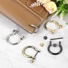 QUARKZMAN D-Rings Screw Shackles, 4 Pieces 0.89 Inch Zinc Alloy