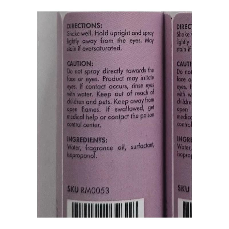 AROMAR ROOM MIST SPRAYS Lot Of 2 - 2 FL