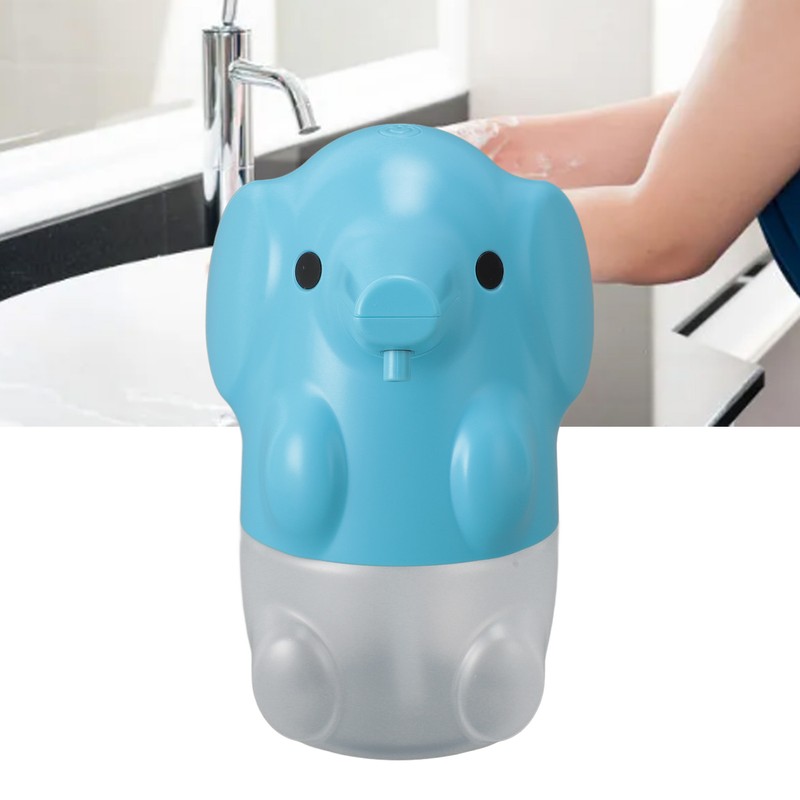 Cute Pet Elephant Touchless Soap Dispenser USB Rechargeable Automatic Foaming
