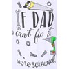 If Dad Can't Fix It Men's Short Pyjamas PJ's (XX-Large)