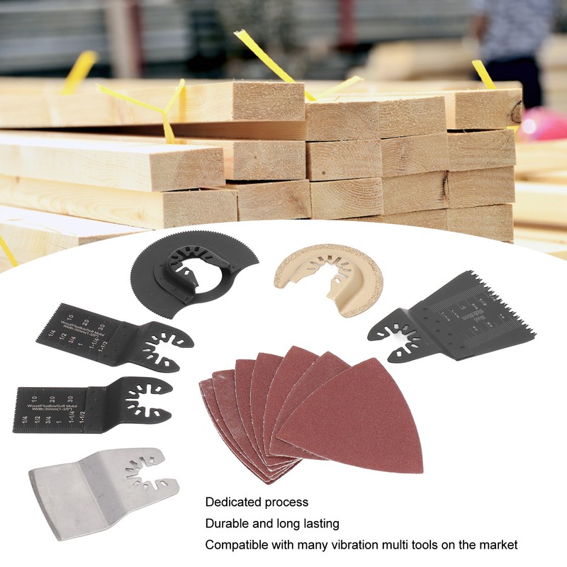16Pcs Woodworking Saw Blade Wood Cutting Multifunction Carpenter Electrical Tools