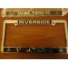 Walter's Mercedes Riverside Dealership License Plate Frame only. Plastic. New.
