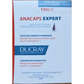 Ducray Anacaps Expert Complete Caida Reaccional 90 Cápsulas