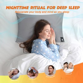 GRUENERDE Grounding Sheets 10% Silver Fiber Grounding Mat for Bed Grounding Flat Sheet All Bed Sizes 26x112in Black