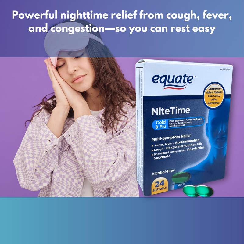 FUSION SHOP STORE Smart choices, meaningful life! Nighttime Multi Symptom