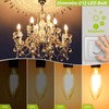 GOLSPARK E12 LED Bulb Dimmable, Candelabra LED Bulb 40W Equivalent,