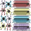 100 Pcs Funny Sensory Fidget Toy Bulk Transformable Chain Robot
