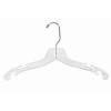 Only Hangers 14" Children's/Teens Plastic Top Hanger - Pack of 25