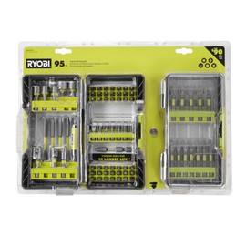 RYOBI 95 PC. Impact Drive Bit Set Regular Torque Sockets
