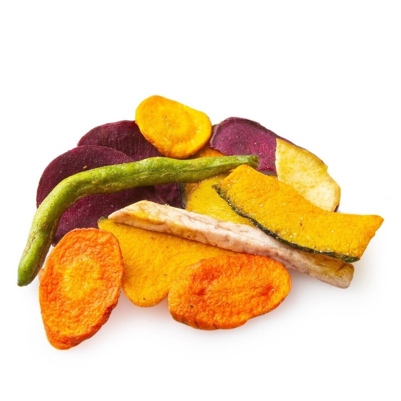 US Snacks Vegetable Chips - Sea-Salted Dried Mixed Fresh Veggie