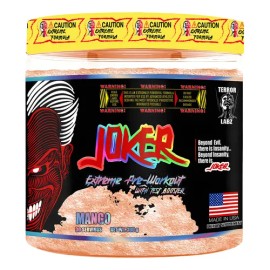 Pre Entreno Terror Labz Joker Extreme 300g Servicios Sabor Mango