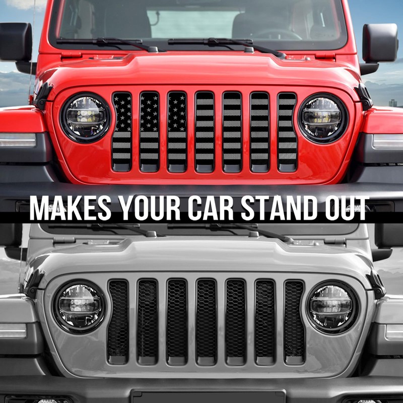 moveland Grille Insert for Jeep Wrangler JL & Gladiator JT