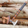 Viking Axe of Ragnar Lothbrok Hunting Axe with Rosewood Handle