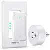 HAPYTHDA Remote Control Outlet,Buckle Design Removable Wireless Wall Mounted Light
