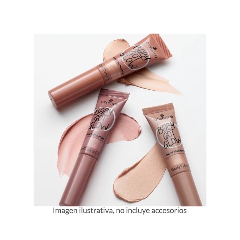 Iluminador Essence Baby Got Glow breezy bronze 10 ml