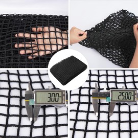 DELLNA Golf Hitting Practice Net 10 * 15Ft – Heavy Duty Golf Net for Backyard Driving Real Golf Balls, Multi-Sport Barrier Net for Baseball, Hockey, Soccer – with Bungee Cords & Zip Ties