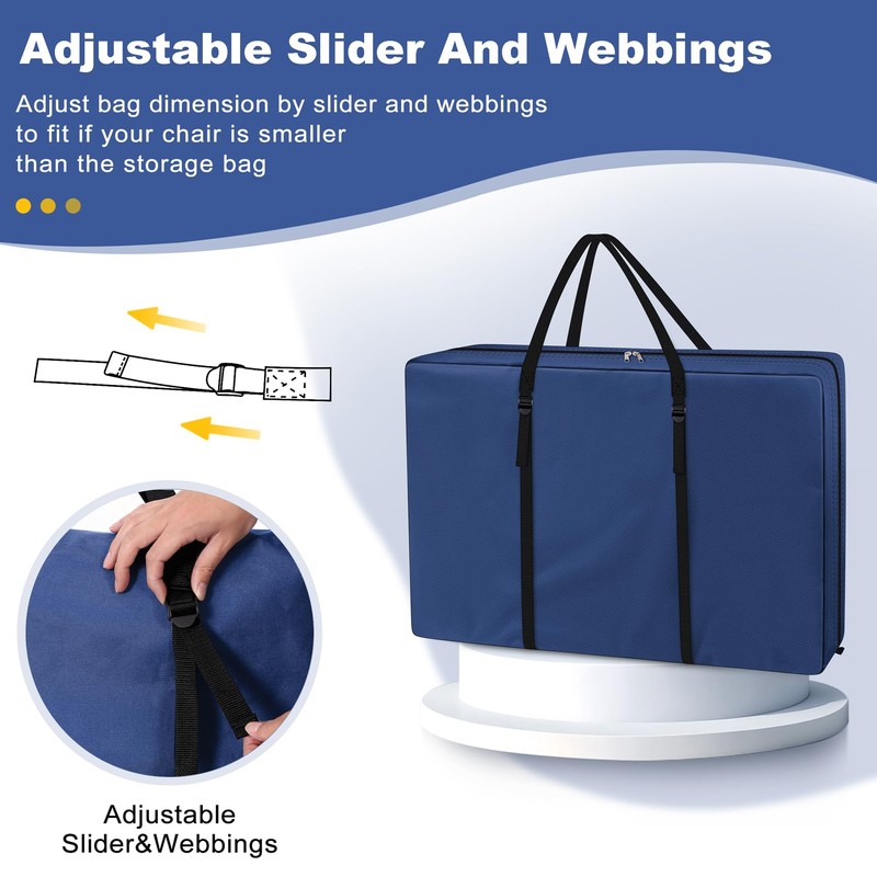 Explore Land Heavy Duty Chair Storage Bag for Folding Longue