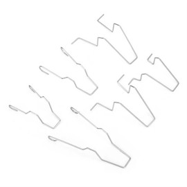 6 Stück Halteklammer Scheinwerfer Halteclip Halter Auto Scheinwerferlampen Haltefeder Clip Scheinwerfer Klemme für H1,H3,H4,H7 Glühbirne Kfz Scheinwerfer Clip Ersatzteil, Universelle Federklammern