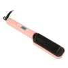 Hair Straightening Brush PTC Even Heating LCD Hair Straightener Brush