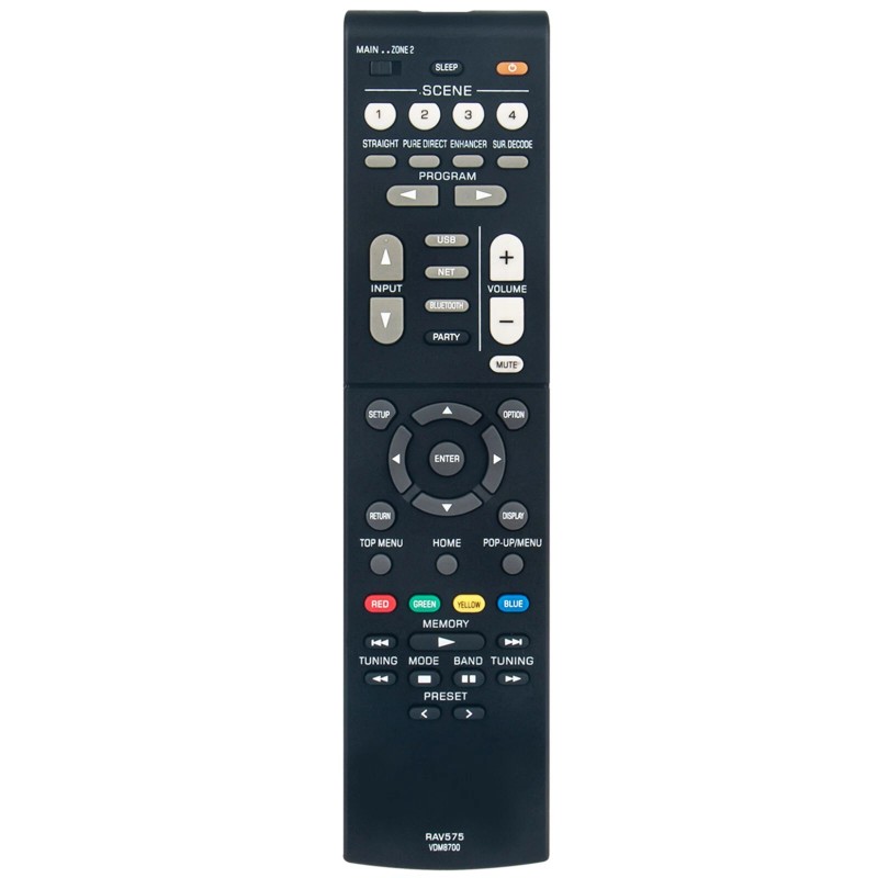 For Yamaha New RAV575 VDM8700 Replace Remote for Yamaha AV