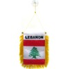 Lebanon Mini Banners - 1 dozen