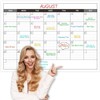 Lemome Home Large Dry Erase Calendar for Wall - Undated