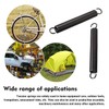 TOP-VIGOR 1Pcs Extension Compressed Spring, 2.5mm Wire Dia, 18mm OD,