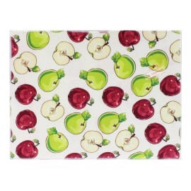 J.H. Company Tapete De Secado Microfibra Trastes Cocina Vajilla 10415 Color Manzanas