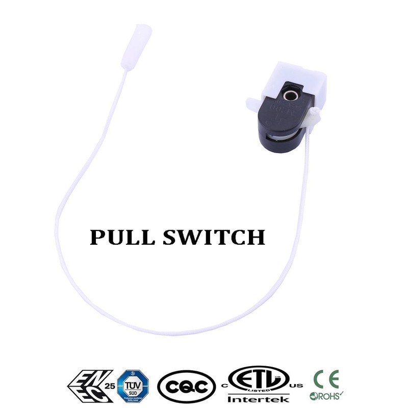 Sucre Auxiliary® Maintained 2A 250V AC On-Off Cord String Pull