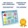 Shapes Poster LAMINATED Chart finish Size SMALL teachers and educators