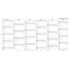 Filofax 2022 A5 Year Planner Folding Calendar Leporello DEU Vertical