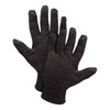 Reusable Jersey Gloves with Elastic Knit Wrist. Cotton Polyester Gloves.