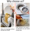 Sink Strainer Drain Basket Kitchen Sink Trash Food Catcher Waste