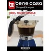 Bene Casa Blue Portable Electric Espresso Maker/Cafetera, 1-3 Cups/Shots (1,