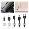 Lasocy Cable Clips, Transparent Cord Clips, Cable Holder, Cord Fastener,
